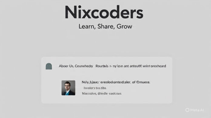 start nixcoders.org blog